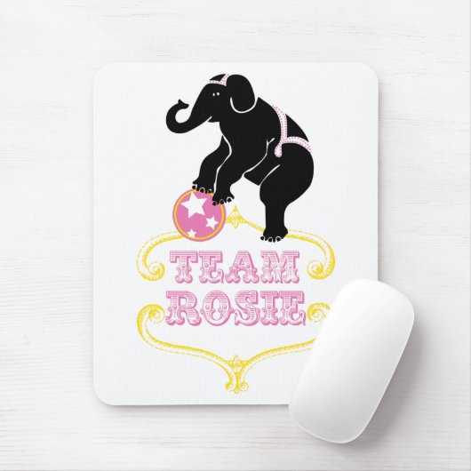 Team Rosie Mausunterlage Mousepad (Mit Mouse)