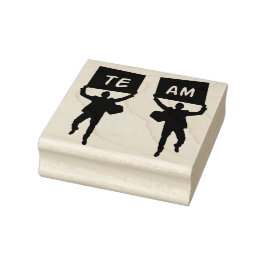 Team Rubber Briefmarke Gummistempel