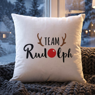 Team Rudolf Weihnachtsangebot Kissen