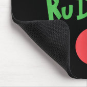Team Rudolph - Rudolph The Red Nose Reindeer Mousepad (Ecke)