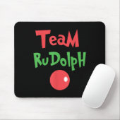 Team Rudolph - Rudolph The Red Nose Reindeer Mousepad (Mit Mouse)