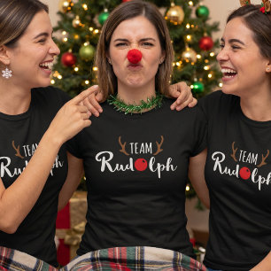 Team Rudolph Weihnachtsmotiv T-Shirt