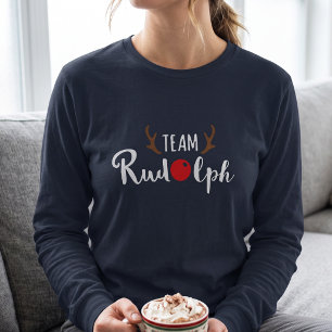 Team Rudolph Weihnachtsmotiv T-Shirt