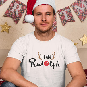 Team Rudolph Weihnachtsmotiv T-Shirt