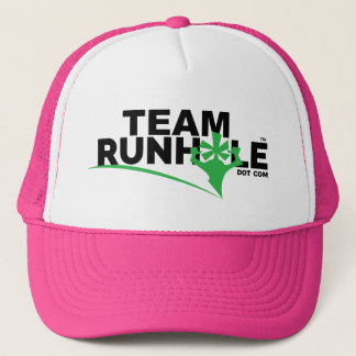 Team Runhole Hut ROSA! Truckerkappe