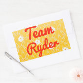 Team Ryder Rechteckiger Aufkleber (Umschlag)