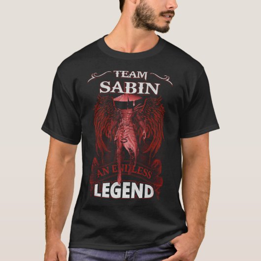 Team SABIN - Ein endloses LEGEND T-Shirt (Vorderseite)
