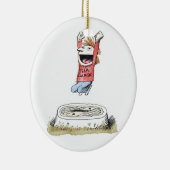 Team-Sackgassen-Verzierung Keramik Ornament (Rechts)