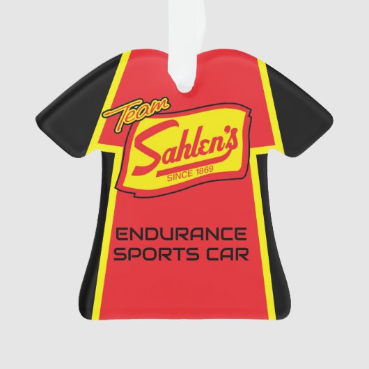 Team Sahlen crew uniform ornament  (Vorderseite)