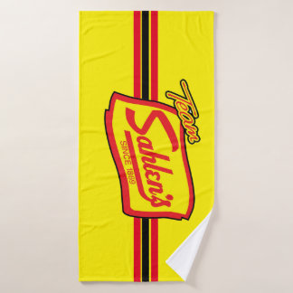 Team Sahlen Stripes Beach Handtuch Badehandtuch