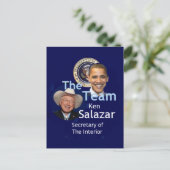 Team Salazar Postcard Postkarte (Stehend Vorderseite)