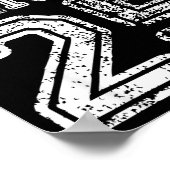 Team Santa 2025 Santa Claus Hat Christmas  Poster (Ecke)