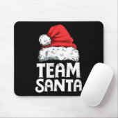 Team Santa Christmas Squad Familie Matching Pajama Mousepad (Mit Mouse)
