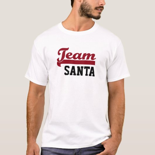 TEAM SANTA CHRISTMAS T - SHIRT (Vorderseite)