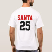 TEAM SANTA CHRISTMAS T - SHIRT (Rückseite)