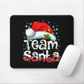 Team Santa Claus Christmas Family Matching Pajama Mousepad (Mit Mouse)