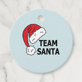 Team Santa ,Cool Christmas Gift Geschenkanhänger
