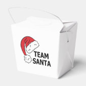 Team Santa ,Cool Christmas Gift Geschenkschachtel (Rückseite)