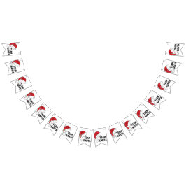 Team Santa ,Cool Christmas Gift Wimpelkette