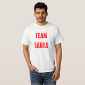 Team Santa- Erwachsene T-Shirt (Vorne ganz)