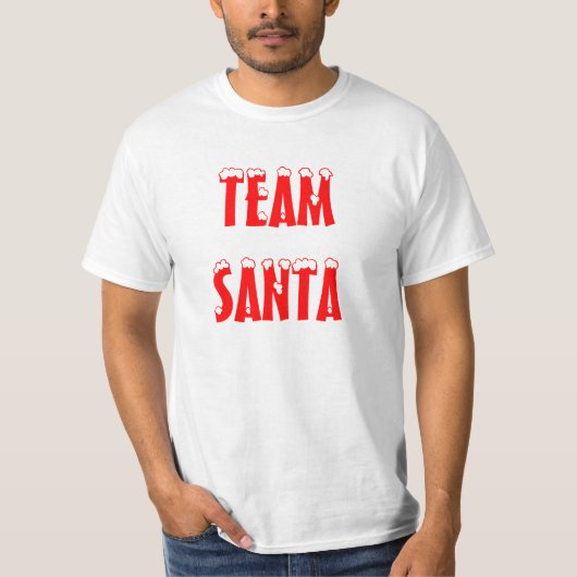 Team Santa- Erwachsene T-Shirt (Vorderseite)