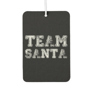 Team Santa Funny Weihnachten Autolufterfrischer