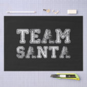 Team Santa Funny Weihnachten Seidenpapier (Handwerk)