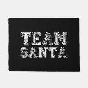 Team Santa Lustiges Weihnachten Fußmatte