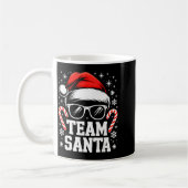 Team Santa Shirt Adult Kids Christmas Santa Squad  Kaffeetasse (Links)