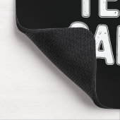 Team Santa Shirt Adult Kids Christmas Santa Squad  Mousepad (Ecke)