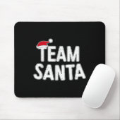 Team Santa Shirt Adult Kids Christmas Santa Squad  Mousepad (Mit Mouse)