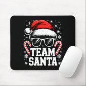 Team Santa Shirt Adult Kids Christmas Santa Squad  Mousepad (Mit Mouse)