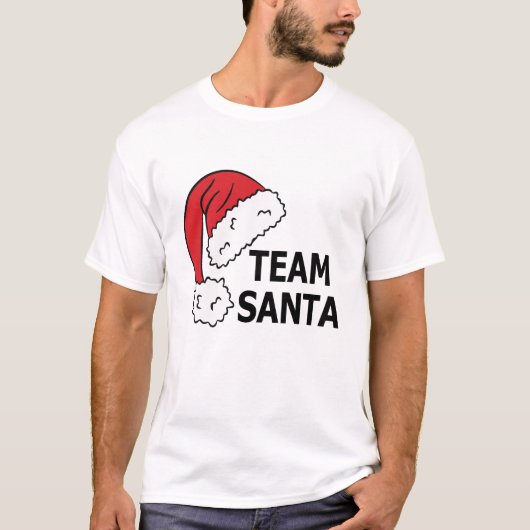Team Santa Shirt, Weihnachten T-Shirt (Vorderseite)