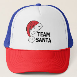 Team Santa Shirt, Weihnachten Truckerkappe