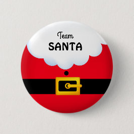 Team Santa Standard, 2¼ Zoll Round Button