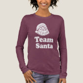 Team Santa Tri-Blend Shirt (Vorderseite)