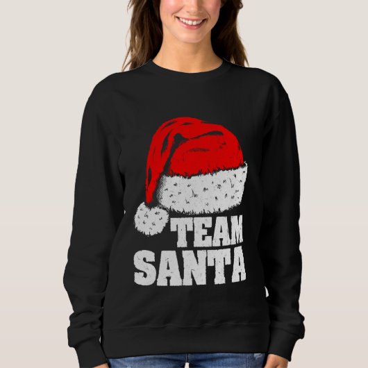 Team Santa Weihnachtsfeier Not Apparel Sweatshirt (Vorderseite)