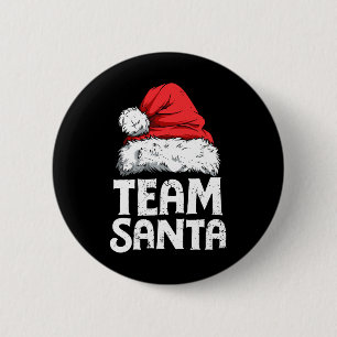 Team Santa Weihnachtsmannschaft Familie passende P Button