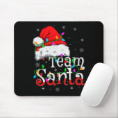 Team Santa Xmas Pajamas Matching Family Group Chri Mousepad (Mit Mouse)