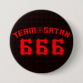 Team Satan 666 Button (Vorderseite)