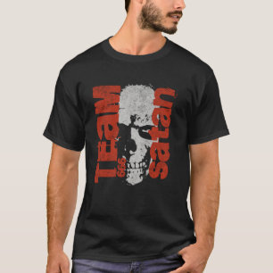 Team Satan 666 Vintager Satanischer Okkult 1 T-Shirt