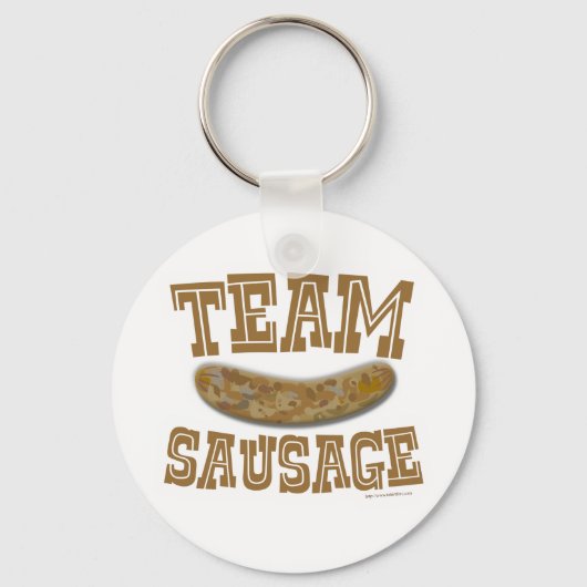 Team Sausage Schlüsselanhänger (Vorderseite)
