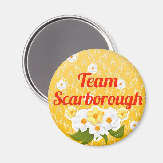 Team Scarborough Magnet (Vorderseite/Rückseite)