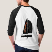 Team schaltet sich aus und fährt Langschläfer-Shir T-Shirt (Rückseite)