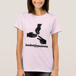 Team Schere Stein Papier (Handspiel) T-Shirt
