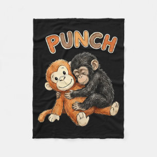 Team Schlag - Baby-Affen-Schlag  Fleecedecke