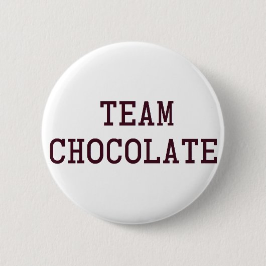 Team-Schokolade Button (Vorderseite)