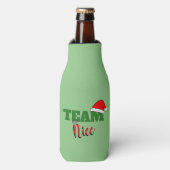 Team schöne Weihnachten Flaschenkühler (Flaschenvorderseite)
