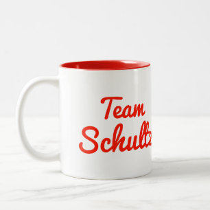 Team Schultz Zweifarbige Tasse