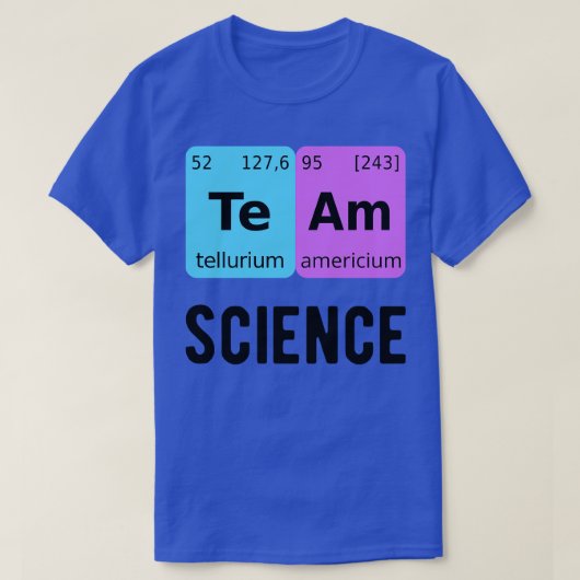 Team Science II T-Shirt (Design vorne)
